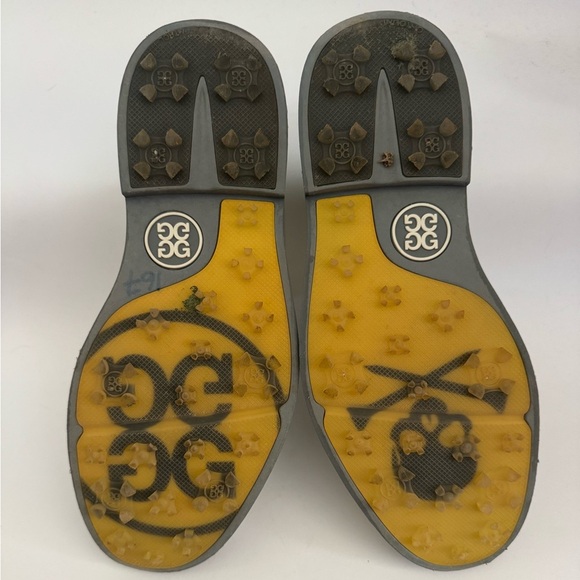 G/FORE Men's Collection Gallivanter Pebble Golf Shoes, Snow Monument, Size 7 - Picture 11 of 13